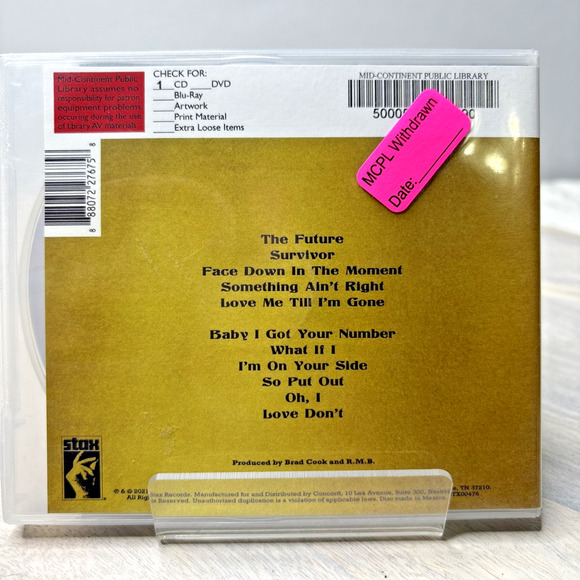 Nathaniel Rateliff – The Future (CD, 2021, Stax, Rock) - Picture 2 of 8